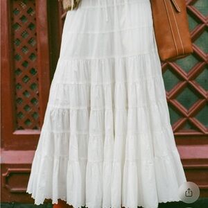 Christy Dawn Darby Skirt Alabaster
